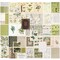 49 And Market Collage Sheets 6"x8" 40/Pkg-Color Swatch: Grove